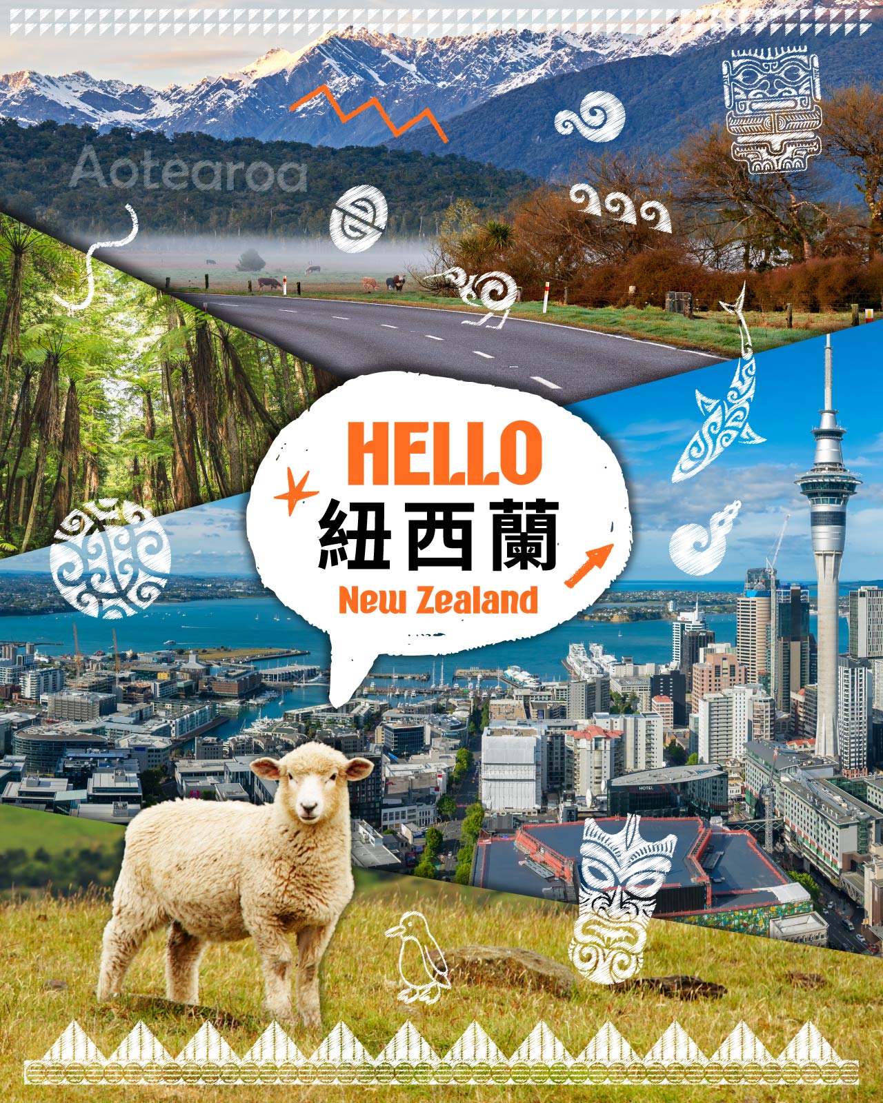 純淨紐西蘭南北島10日